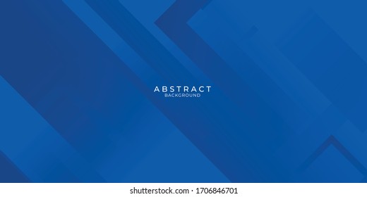 Abstract bacgkround blue and white gradient. Modern blue abstract rectangle box lines background for presentation design, banner, brocure, and business card