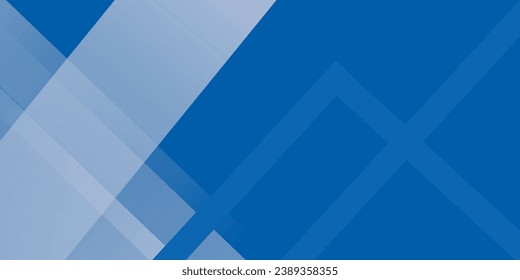 Abstrakter Hintergrund, blauer und weißer Farbverlauf. Modernes, blau abstraktes Rechteck mit Hintergrundinformationen für das Präsentationsdesign