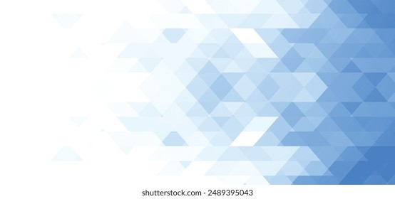 Abstract bacgkround blue and white gradient. Modern blue abstract rectangle box lines background for presentation design, banner, brocure, and business card, Abstract background modern futuristic.