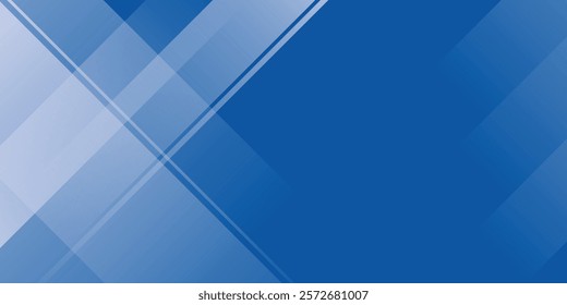 Abstract bacgkround blue and white gradient. Modern blue abstract rectangle box lines background for presentation design, banner, brocure, and business card