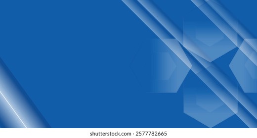 Abstract bacgkround blue and white gradient. Modern blue abstract rectangle box lines background for presentation design, banner, brocure, and business card