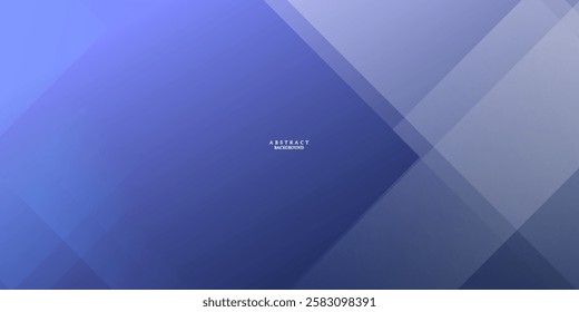 Abstract bacgkround blue and white gradient. Modern blue abstract rectangle box lines background for presentation design, banner, brocure, and business card