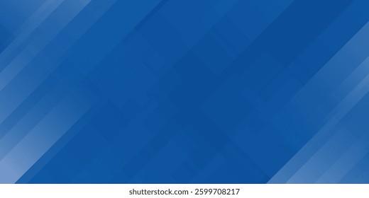 Abstract bacgkround blue and white gradient. Modern blue abstract rectangle box lines background