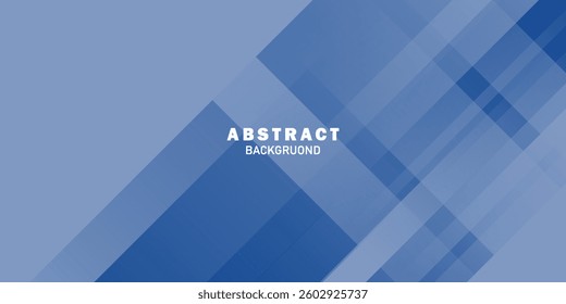 Abstract bacgkround blue and white gradient. Modern blue abstract rectangle box lines background for presentation design, banner, brocure, and business card