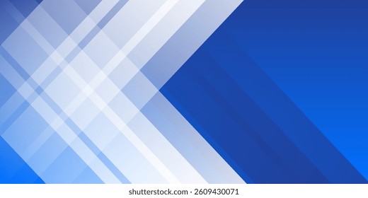 Abstract bacgkround blue and white gradient. Modern blue abstract rectangle box lines background for presentation design, banner, brocure, and business card