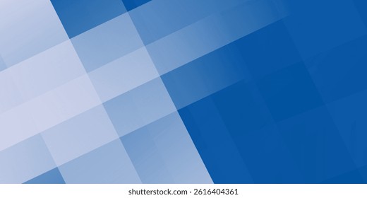 Abstract bacgkround blue and white gradient. Modern blue abstract rectangle box lines background for presentation design, banner, brocure, and business card