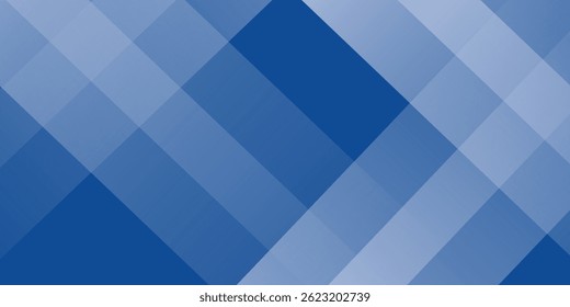 Abstract bacgkround blue and white gradient. Modern blue abstract rectangle box lines background for presentation design, banner, brocure, and business card