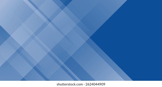 Abstract bacgkround blue and white gradient. Modern blue abstract rectangle box lines background for presentation design, banner, brocure, and business card