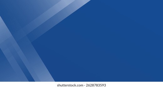 Abstract bacgkround blue and white gradient. Modern blue abstract rectangle box lines background for presentation design, banner, brocure, and business card