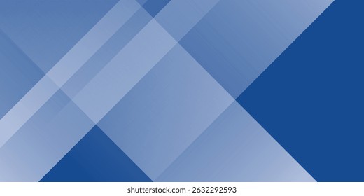 Abstract bacgkround blue and white gradient. Modern blue abstract rectangle box lines background for presentation design, banner, brocure, and business card