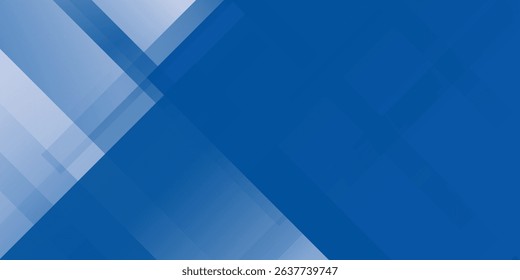 Abstract bacgkround blue and white gradient. Modern blue abstract rectangle box lines background for presentation design, banner, brocure, and business card