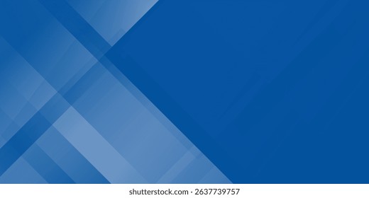 Abstract bacgkround blue and white gradient. Modern blue abstract rectangle box lines background for presentation design, banner, brocure, and business card