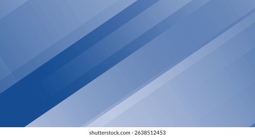 Abstract bacgkround blue and white gradient. Modern blue abstract rectangle box lines background for presentation design, banner, brocure, and business card vector illustration