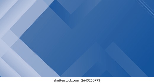 Abstract bacgkround blue and white gradient. Modern blue abstract rectangle box lines background