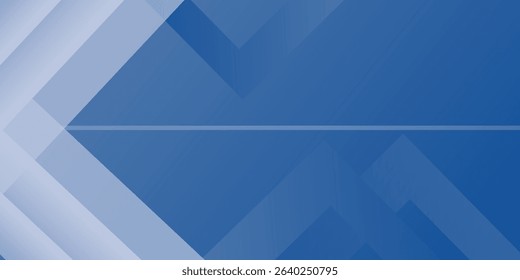 Abstract bacgkround blue and white gradient. Modern blue abstract rectangle box lines background