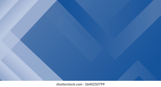 Abstract bacgkround blue and white gradient. Modern blue abstract rectangle box lines background