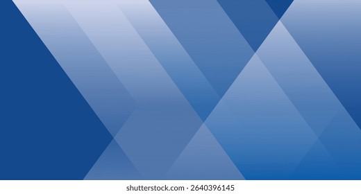 Abstract bacgkround blue and white gradient. Modern blue abstract rectangle box lines background for presentation design, banner, brocure, and business card