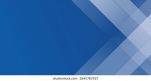 Abstract bacgkround blue and white gradient. Modern blue abstract rectangle box lines background for presentation design, banner, brocure, and business card