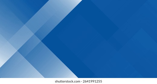 Abstract bacgkround blue and white gradient. Modern blue abstract rectangle box lines background for presentation design, banner, brocure, and business card