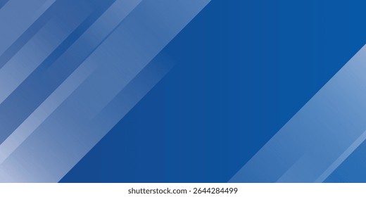 Fundo abstrato gradiente azul e branco. Fundo de linhas de caixa de retângulo abstrato azul moderno para design de apresentação, banner, broca e cartão de visita