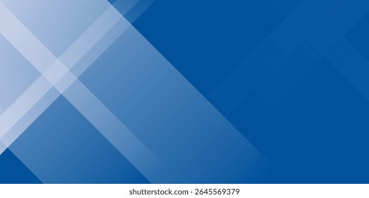 Abstract bacgkround blue and white gradient. Modern blue abstract rectangle box lines background for presentation design, banner, brocure, and business card