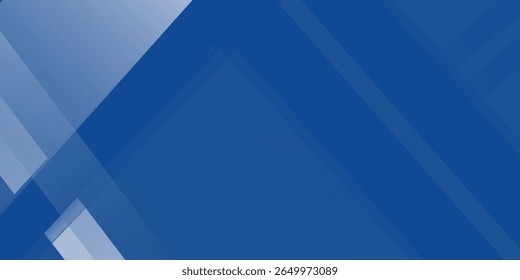 Abstract bacgkround blue and white gradient. Modern blue abstract rectangle box lines background for presentation design, banner, brocure, and business card.eps10