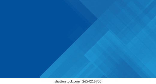 Abstrakter Hintergrund mit blauem und weißem Farbverlauf. Modernes blaues abstraktes Rechteck, Rahmenlinien, Hintergrund für Präsentationsdesign, Banner, Broschüre und Visitenkarte