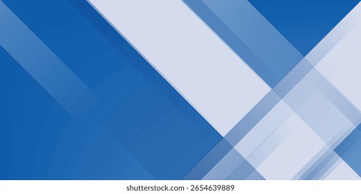 Abstract bacgkround blue and white gradient. Modern blue abstract rectangle box lines background for presentation design, banner, brocure, and business card