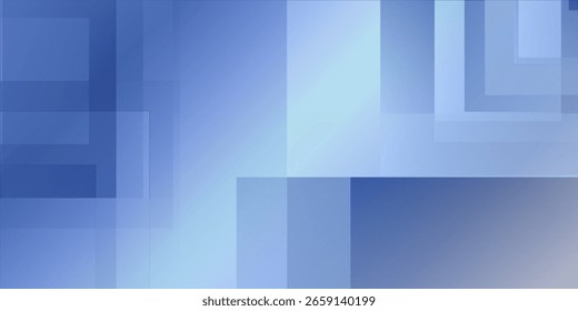 Fondo Abstractas degradado azul y blanco. Fondo abstracto azul moderno de las líneas de la caja del rectángulo para el diseño de la presentación, el Anuncio, el brocure, y la tarjeta de visita
