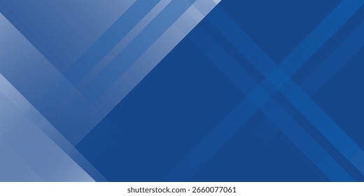 Fundo abstrato gradiente azul e branco. Fundo de linhas de caixa de retângulo abstrato azul moderno para design de apresentação, banner, broca e cartão de visita
