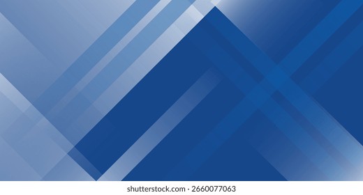 Abstract bacgkround blue and white gradient. Modern blue abstract rectangle box lines background for presentation design, banner, brocure, and business card