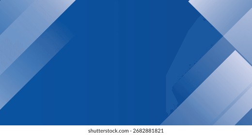 Fundo abstrato gradiente azul e branco. Fundo de linhas de caixa de retângulo abstrato azul moderno para design de apresentação, banner, broca e cartão de visita