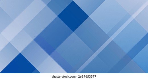 Abstract bacgkround blue and white gradient. Modern blue abstract rectangle box lines background for presentation design, banner, brocure, and business card