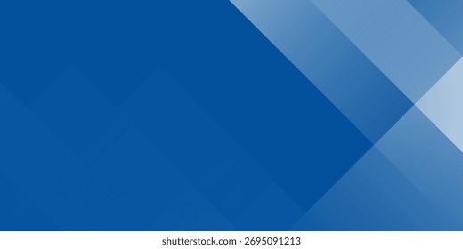 Abstrakter Hintergrund mit blauem und weißem Farbverlauf. Modernes blaues abstraktes Rechteck Linien Hintergrund.