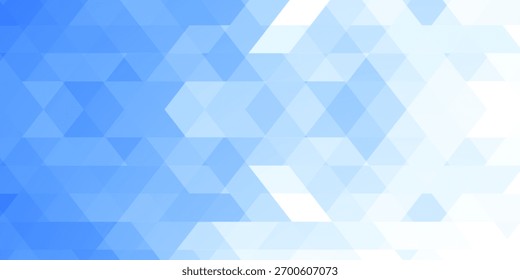 Abstract bacgkround blue and white gradient. Modern blue abstract rectangle box lines background for presentation design, banner, brocure, and business card. Eps 10