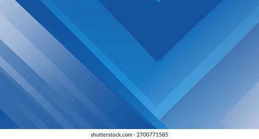 Abstract bacgkround blue and white gradient. Modern blue abstract rectangle box lines background for presentation design, banner, brocure, and business card