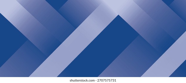 Abstract bacgkround blue and white gradient. Modern blue abstract rectangle box lines background for presentation design, banner, brocure, and business card,eps.10