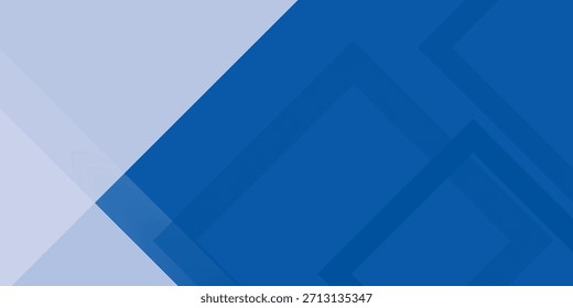 Abstract bacgkround blue and white gradient. Modern blue abstract rectangle box lines background for presentation design, banner, brocure, and business card