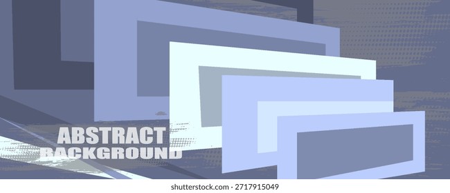 Fondo Abstractas degradado azul y blanco. Fondo abstracto azul moderno de las líneas de la caja del rectángulo para el diseño de la presentación, el Anuncio, el brocure, y la tarjeta de visita