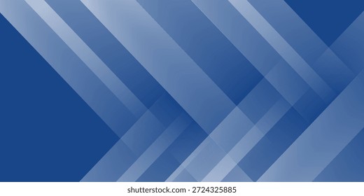 Abstract bacgkround blue and white gradient. Modern blue abstract rectangle box lines background for presentation design, banner, brocure, and business card