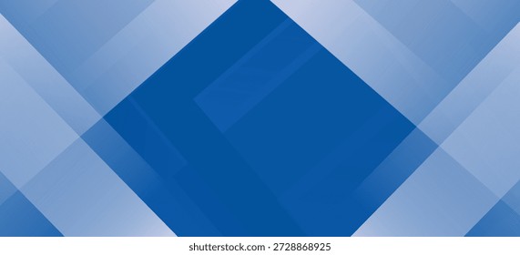 Abstrakter Hintergrund mit blauem und weißem Farbverlauf. Modernes blaues abstraktes Rechteck, Rahmenlinien, Hintergrund für Präsentationsdesign, Banner, Broschüre und Visitenkarte