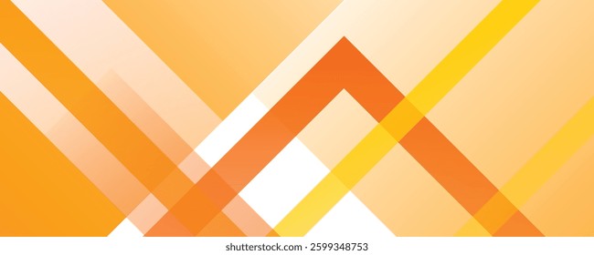 Abstract bacgkround orange and white gradient. Modern blue abstract rectangle box lines background for presentation design, banner, and business card