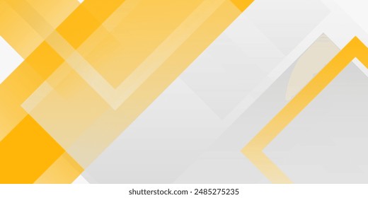 Fondo Abstractas degradado blanco y amarillo. Fondo abstracto blanco moderno del rectángulo de las líneas del cuadro.