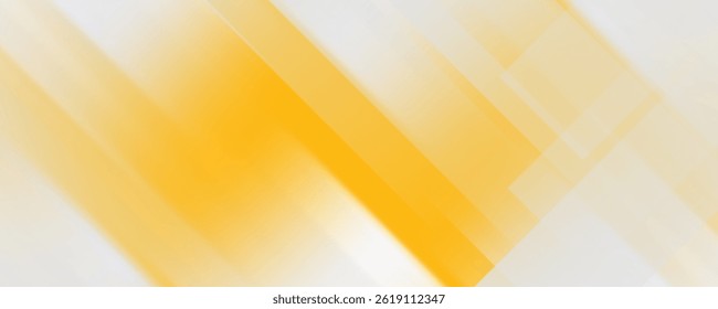 Abstract bacgkround white and yellow gradient. Modern white abstract rectangle box lines background for presentation design, banner,