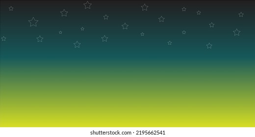 abstract bacground black yellow with ornament star