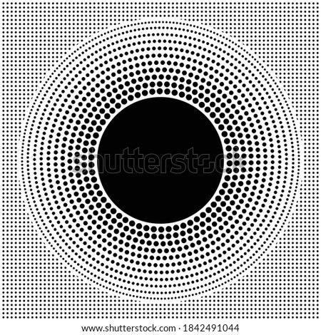 Abstract bacground halftone vector wallpaper