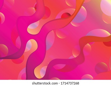 Abstract bacground. Magenta and red background. Colorful illustrato