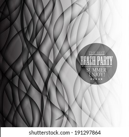 Abstract  bacground. Waves background. Geometrical lines illustration