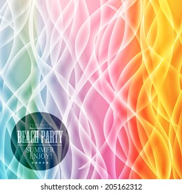 Abstract  bacground. Waves background. Geometrical lines illustration