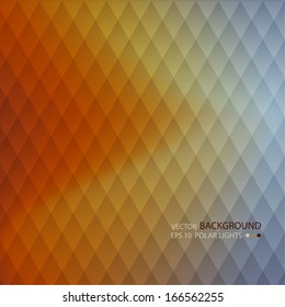Abstract back background with a  polar lights